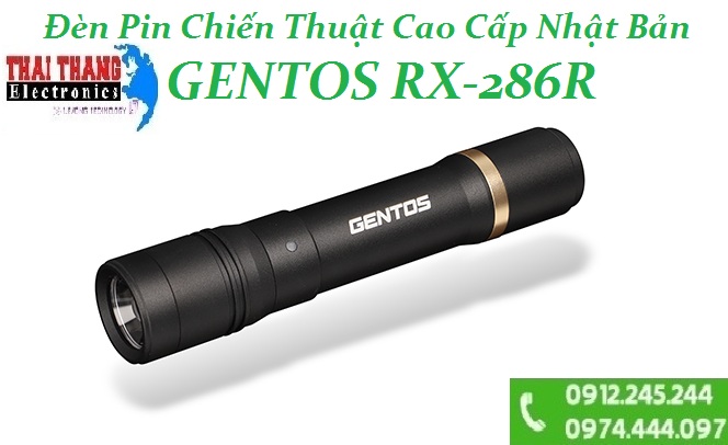 Đèn pin sạc Gentos RX-286R