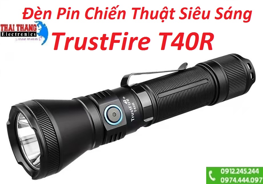 Đèn pin Tactical TrustFire T40R