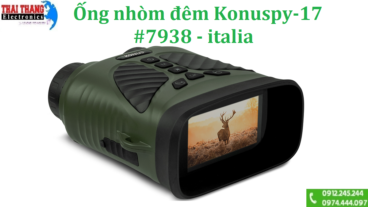 Ống nhòm đêm konuspy-17 - italia