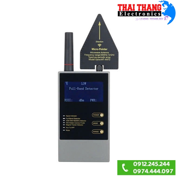 Thiết Bị Dò Tìm, Phát Hiện Nghe Lén, Camera Quay Lén, Định Vị GPS, Điện Thoại Cao Cấp TTI KOREA PH6800