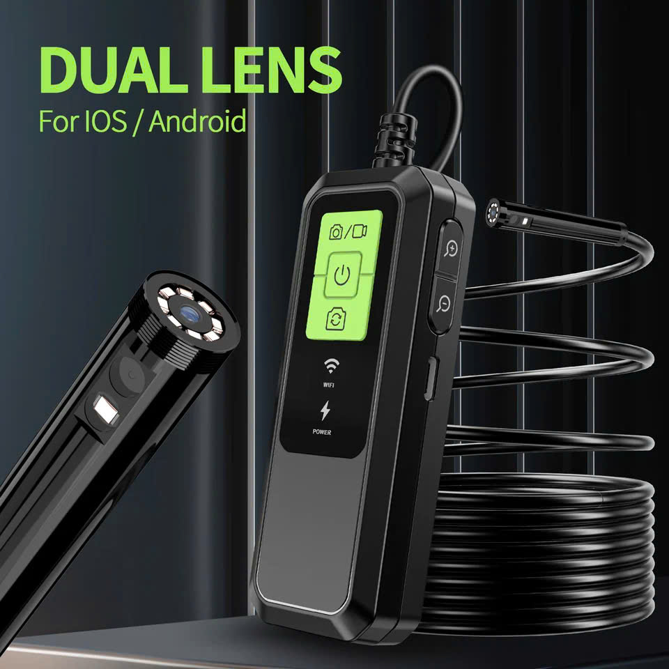 CAMERA SOI KHE HẸP , NỘI SOI MÁY ,BUỒNG ĐỐT WIFI KHÔNG DÂY TERINO HD600