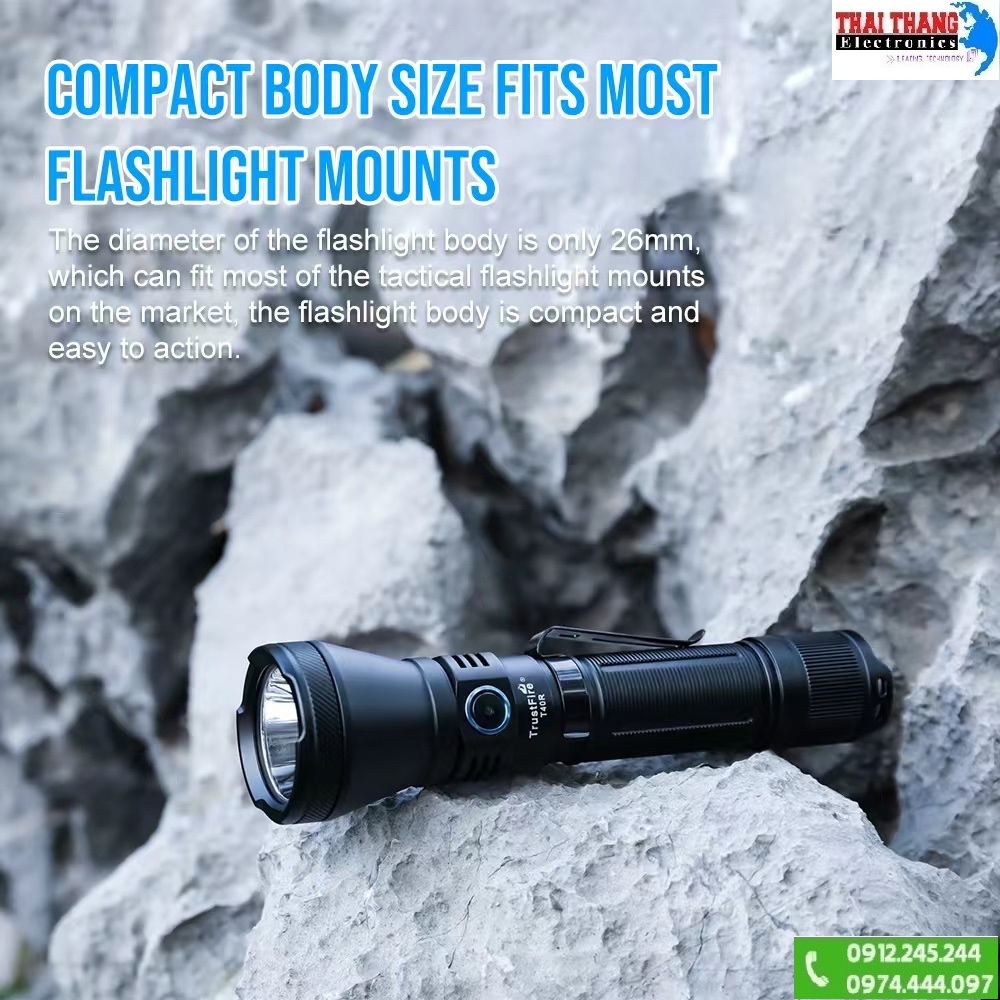 Đèn pin Tactical TrustFire T40R
