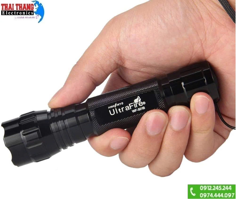 ĐÈN PIN ULTRAFIRE WF-501b đa năng