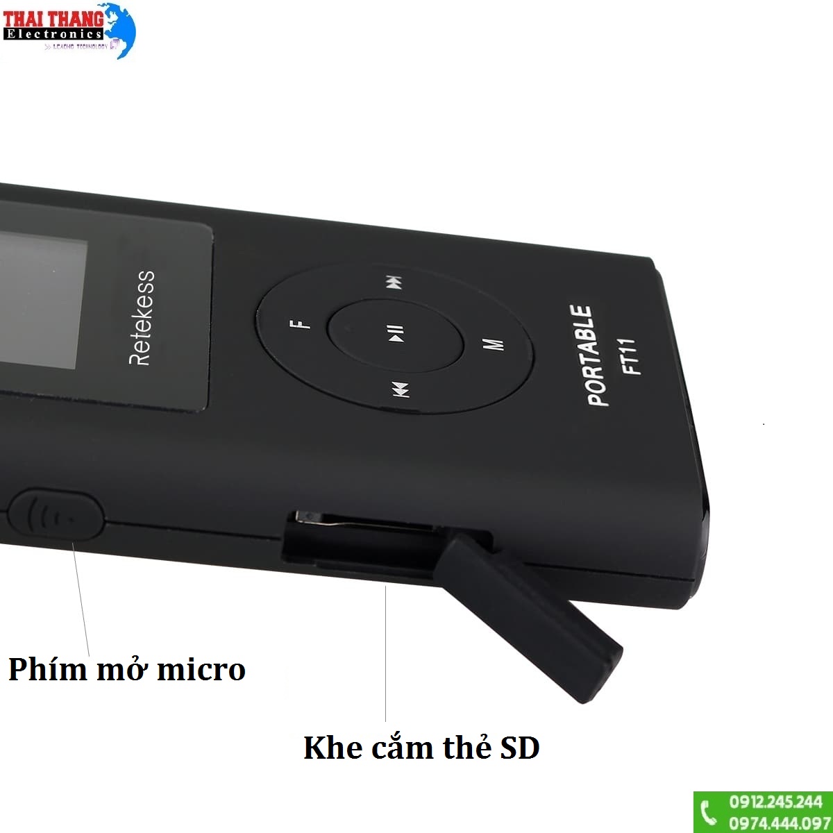 Micro hướng dẫn viên du lịch không dây dẫn đoàn hàng xịn của USA