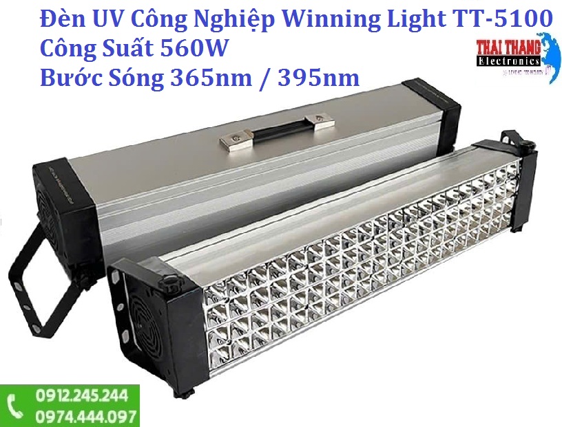 ĐÈN SẤY UV CÔNG NGHIỆP WINNING LIGHT TT-5100 USA – GIẢI PHÁP SẤY KHÔ HIỆU SUẤT CAO, TIẾT KIỆM NĂNG LƯỢNG