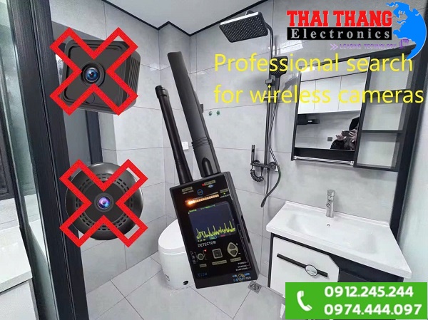 THIẾT BỊ PHÁT HIỆN NGHE TRỘM, CAMERA QUAY LÉN, ĐIỆN THOẠI, ĐỊNH VỊ GPS CHẤT LƯỢNG CAO TTI KOREA PH4900