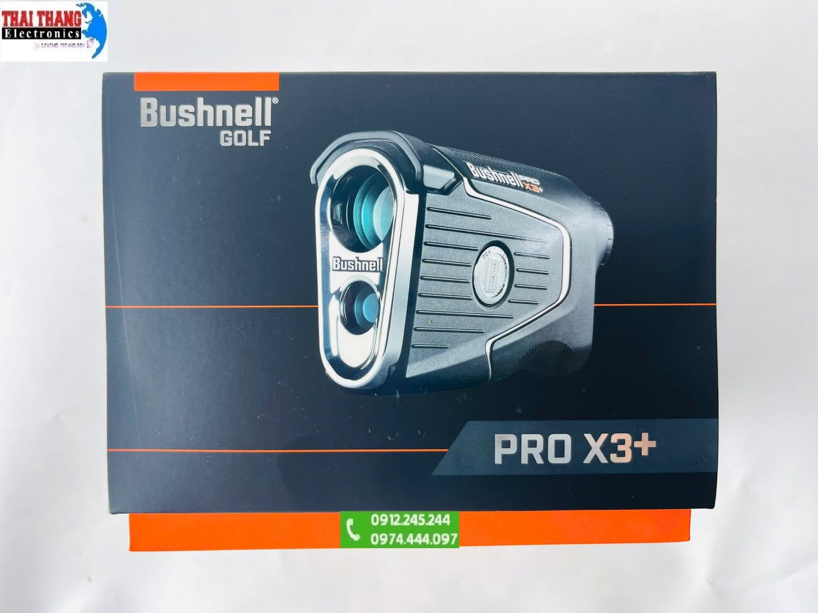 Ống nhòm đo khoảng cách chơi Golf BUSHNELL PRO X3+