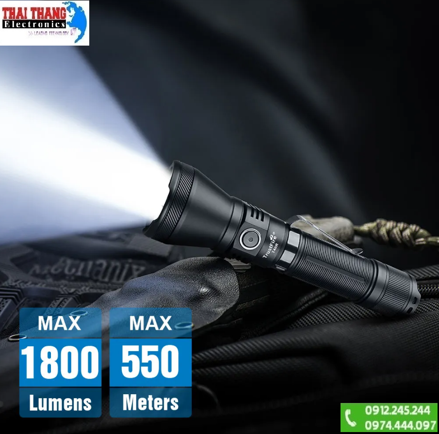 Đèn pin Tactical TrustFire T40R