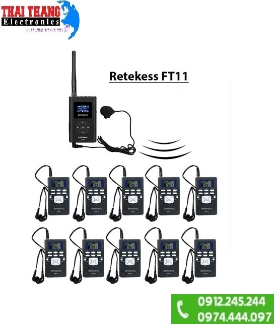 Micro hướng dẫn viên du lịch không dây dẫn đoàn hàng xịn của USA