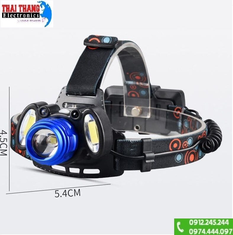 ĐÈN PIN ĐỘI ĐẦU ĐA CHỨC NĂNGTERINO T133 CHÍNH HÃNG