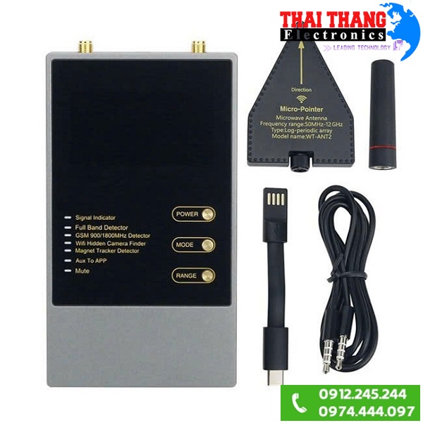 Thiết Bị Dò Tìm, Phát Hiện Nghe Lén, Camera Quay Lén, Định Vị GPS, Điện Thoại Cao Cấp TTI KOREA PH6800