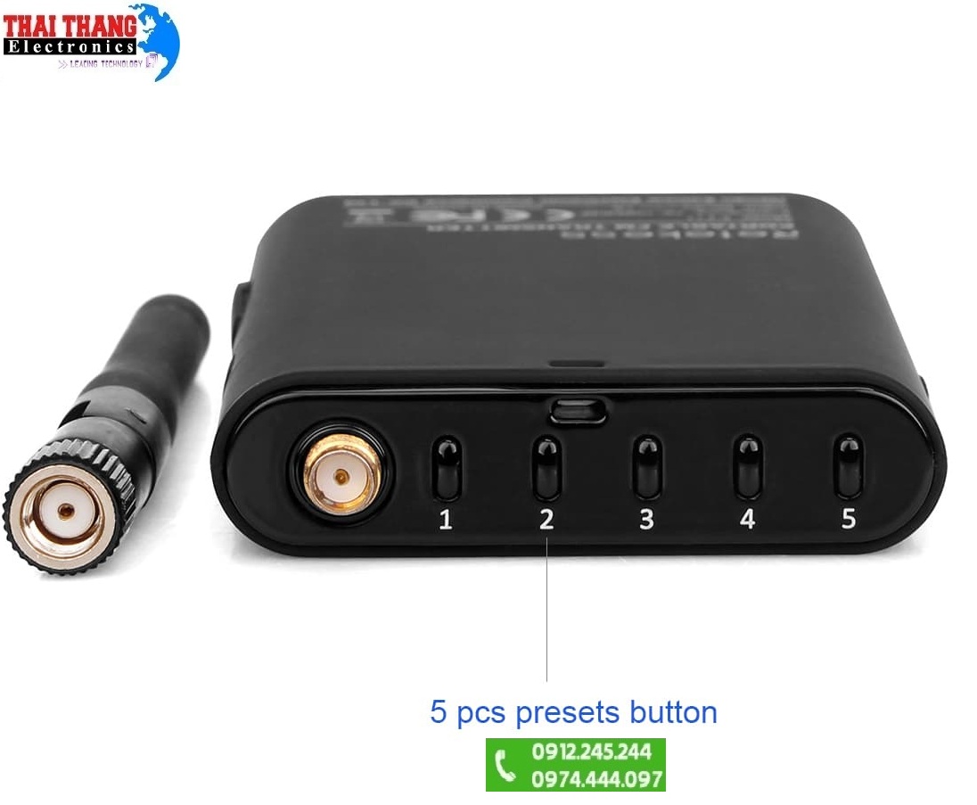 Micro hướng dẫn viên du lịch không dây dẫn đoàn hàng xịn của USA