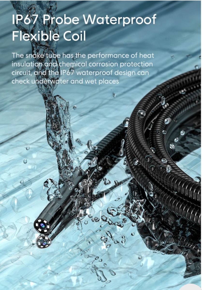 Camera nội soi công nghiệp Konus Italia KNCNS1880 xoay 720 độ đa hướng