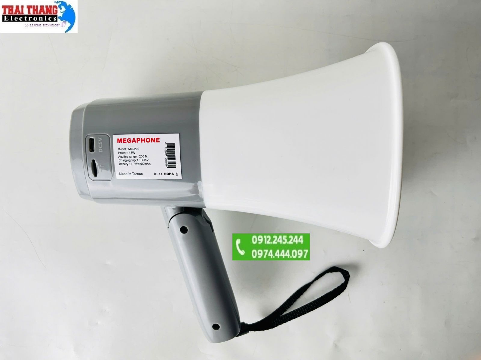 LOA PHÓNG THANH MINI MG200 CÔNG SUẤT 15W