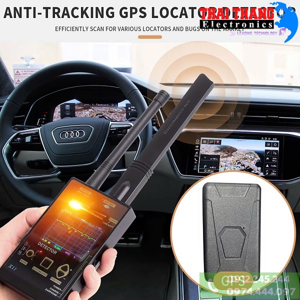 THIẾT BỊ PHÁT HIỆN NGHE TRỘM, CAMERA QUAY LÉN, ĐIỆN THOẠI, ĐỊNH VỊ GPS CHẤT LƯỢNG CAO TTI KOREA PH4900