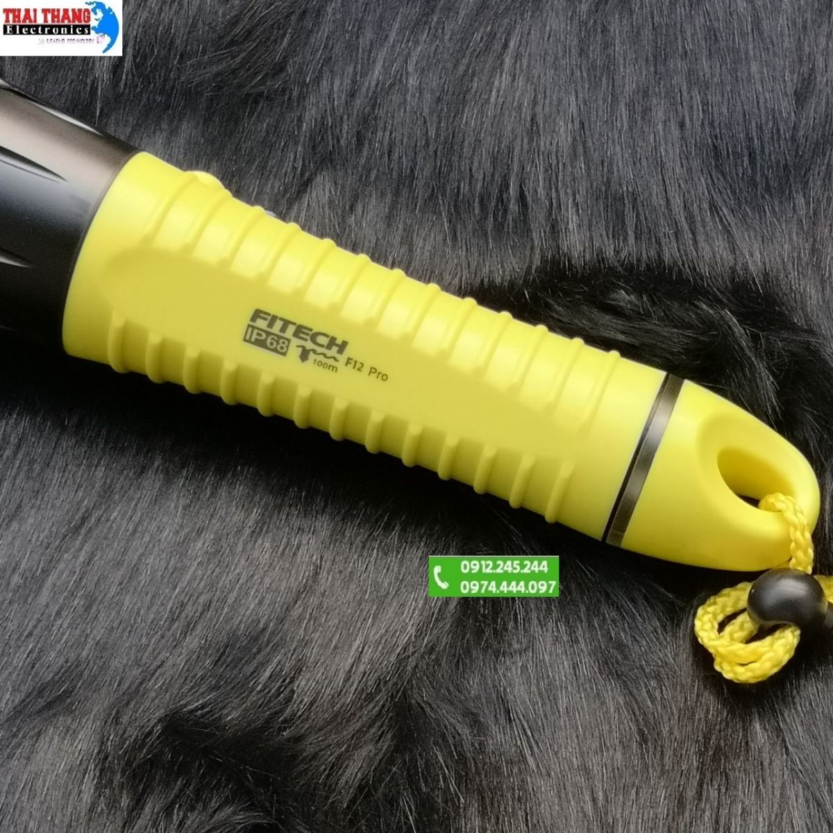 ĐÈN PIN LẶN BIỂN CHUYÊN NGHIỆP FITECH F12 SIÊU SÁNG ,PIN SIÊU LÂU