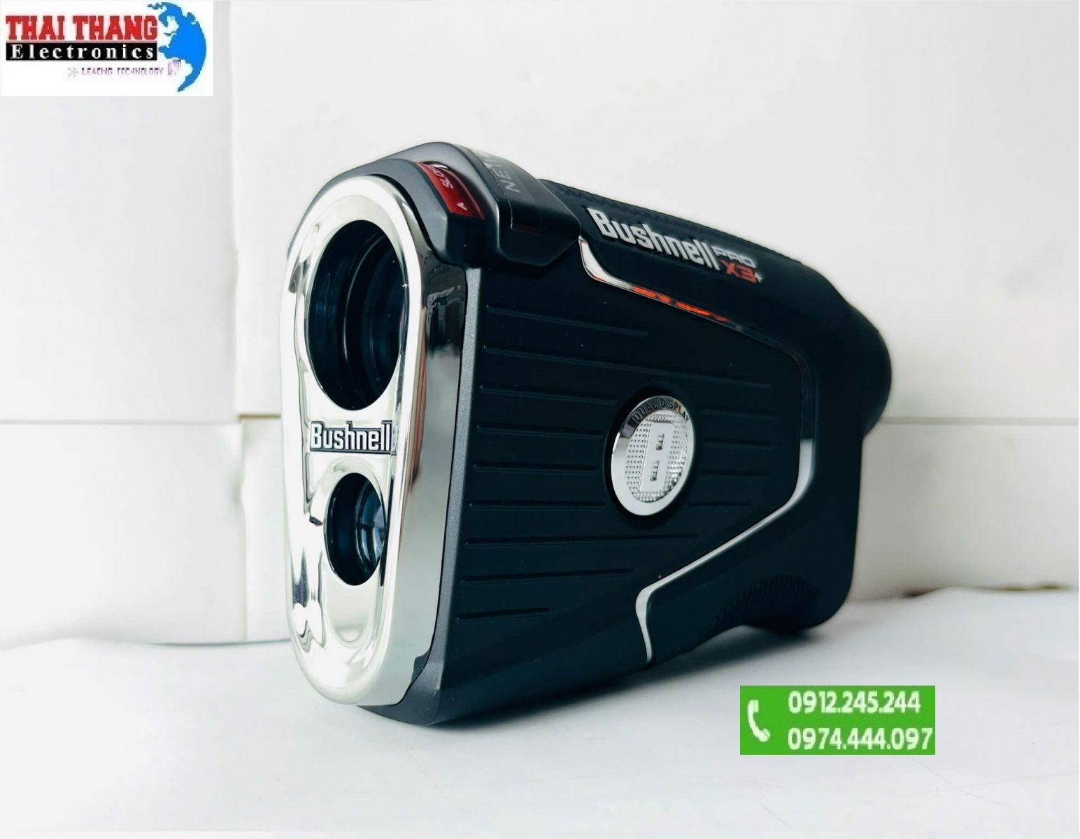 Ống nhòm đo khoảng cách chơi Golf BUSHNELL PRO X3+
