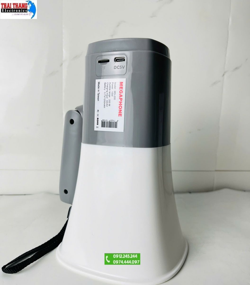 LOA PHÓNG THANH MINI MG200 CÔNG SUẤT 15W