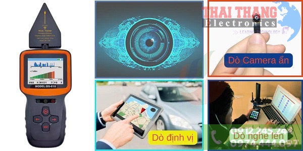 thiết bị dò sóng camera siêu nhỏ, nghe trộm , điện thoại ,  định vị GPS , ghi âm siêu hiện đại, siêu chính xác và siêu nhạy TTI KOREA PH1390