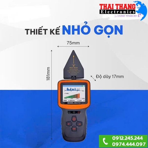 thiết bị dò sóng camera siêu nhỏ, nghe trộm , điện thoại ,  định vị GPS , ghi âm siêu hiện đại, siêu chính xác và siêu nhạy TTI KOREA PH1390