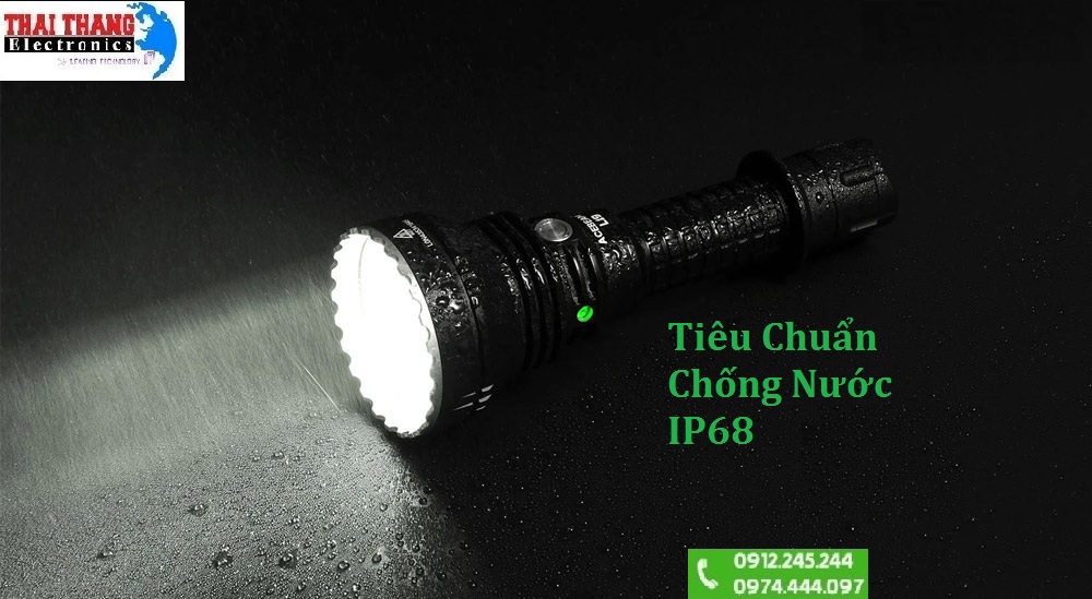 Đèn pin siêu sáng, soi xa Acebeam L19 2.0