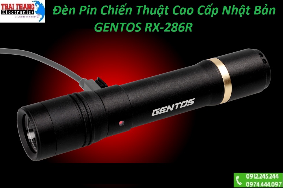 Đèn pin sạc Gentos RX-286R