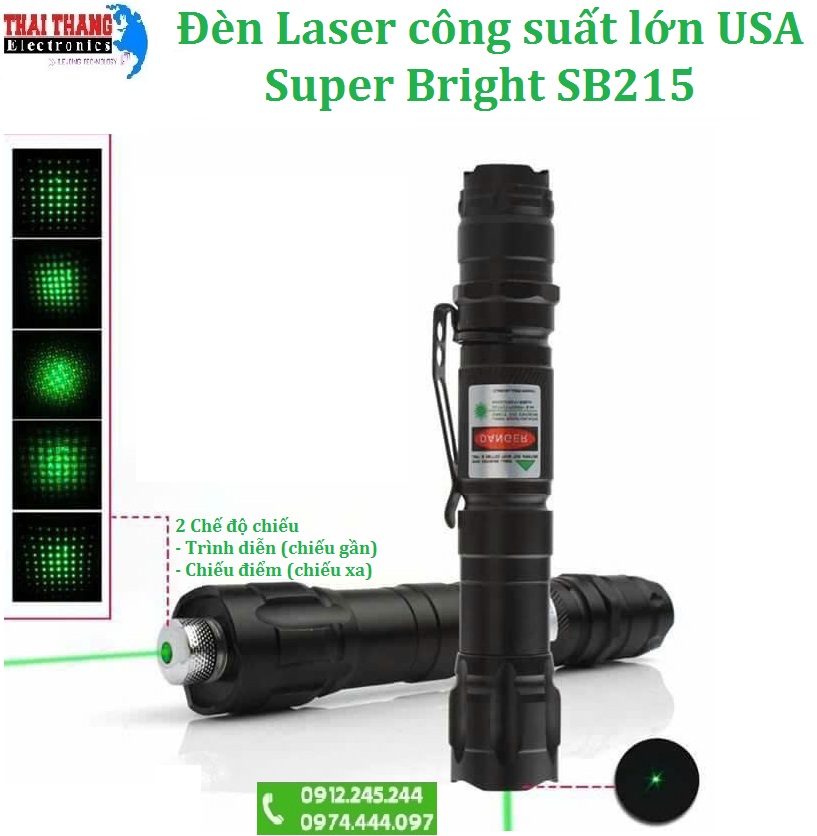 Đèn Laser công suất lớn Super Bright SB215 USA