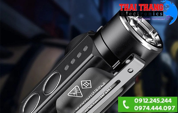 Đèn pin J05 - 4 Led ( Vàng, Trắng, Đỏ, UV ) in 1