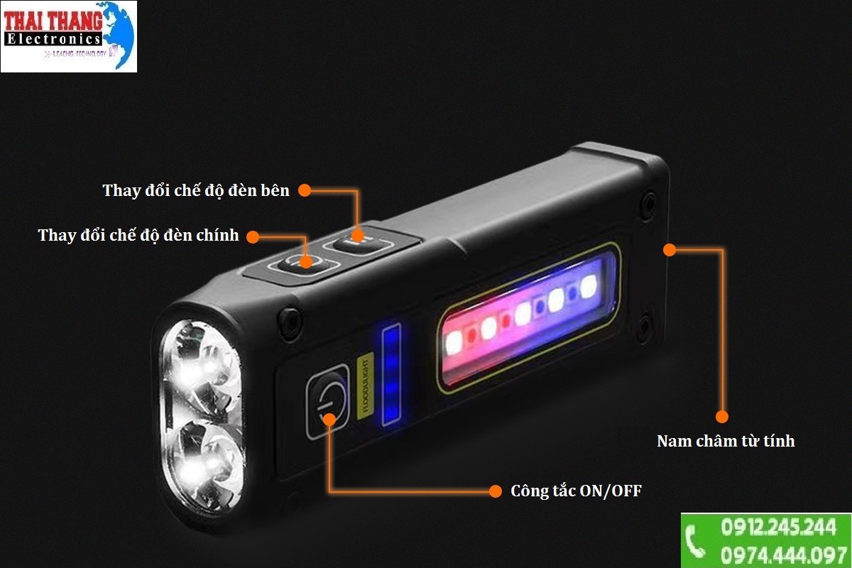 Đèn Pin EDC SuperFire EF01 10W 470 Lumens
