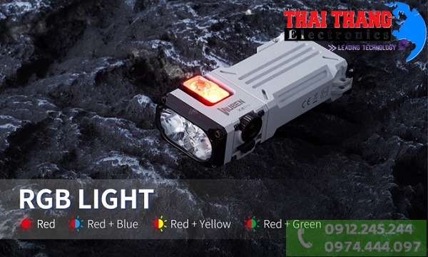 đèn pin tia cực tím uv Wuben X2Pro UV 365nm