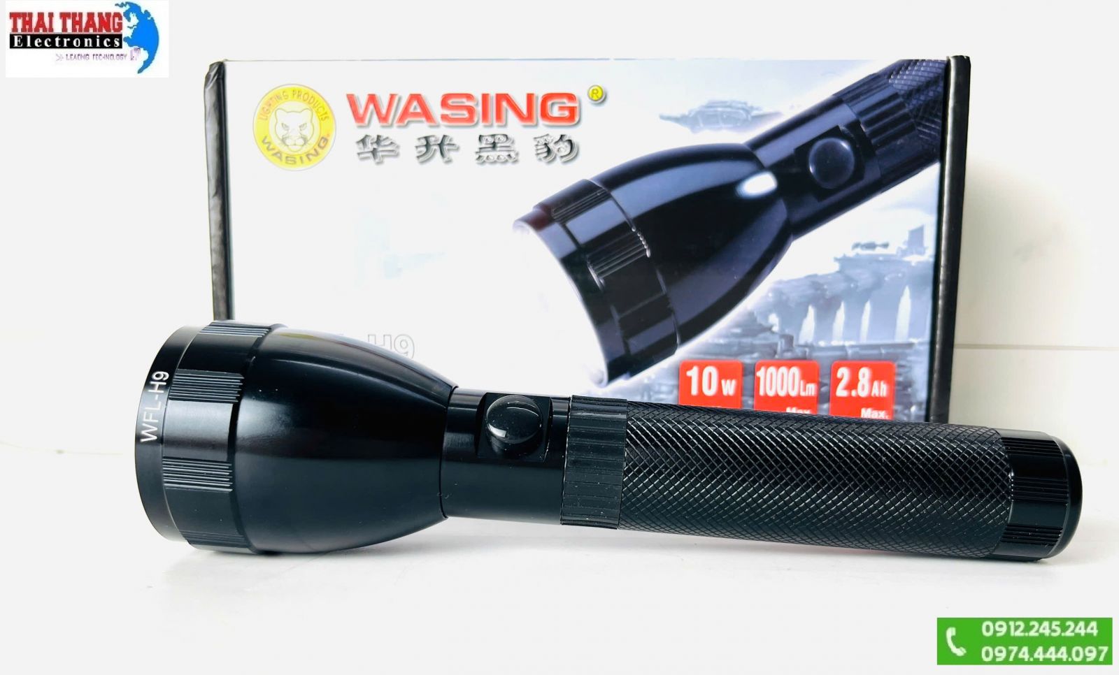 ĐÈN PIN SIÊU SÁNG WASING WFL-H9