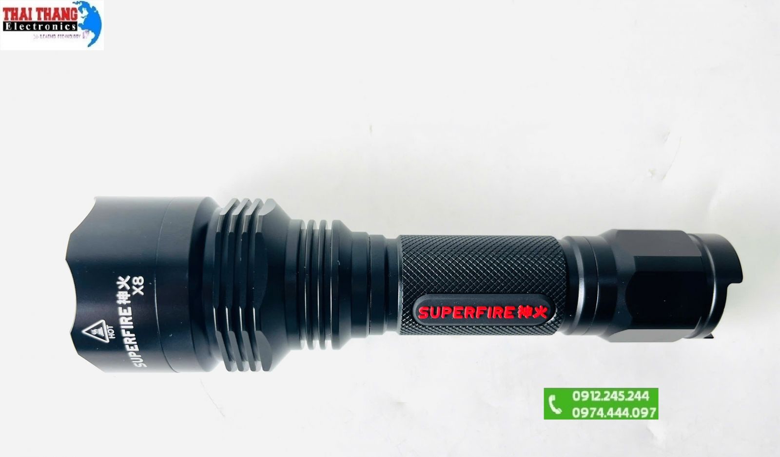 Đèn pin siêu sáng SuperFire X8