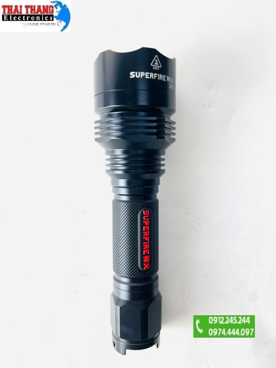 Đèn pin siêu sáng SuperFire X8