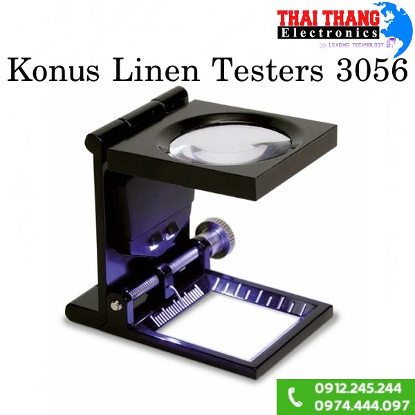 Kính lúp KONUS LINEN TESTERS 3056