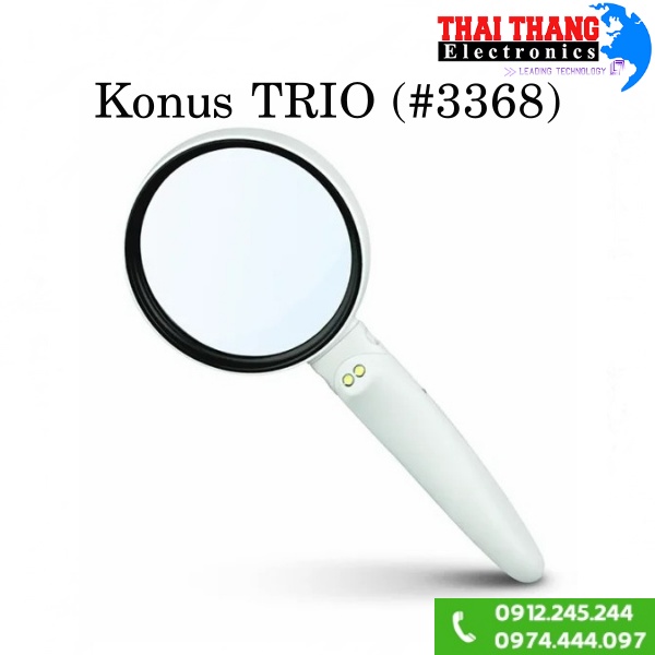 Kính lúp Konus Flexo-105 Trio 3368