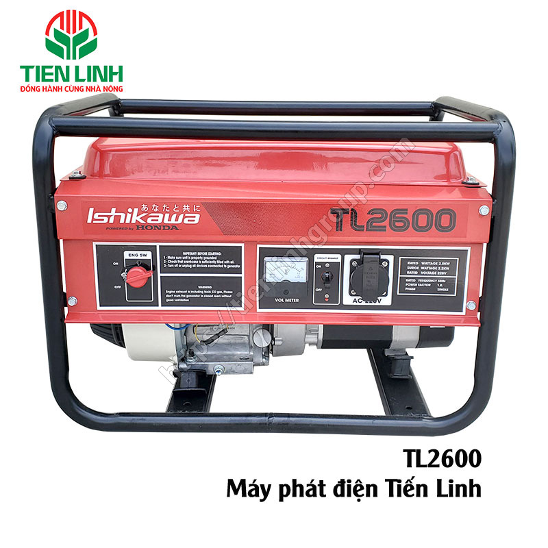 Máy phát điện Honda Tiến Linh TL2600HD