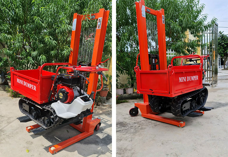 Xe chở hàng bánh xích 7B-320 Phiên bản 2022
