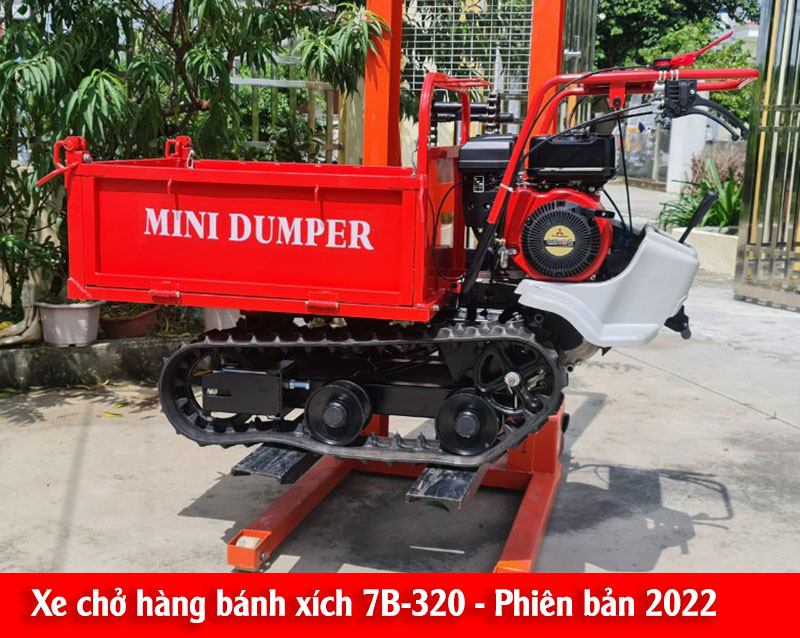 Xe chở hàng bánh xích 7B-320 Phiên bản 2022